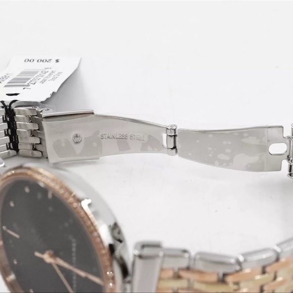 AX5911 Silver & Rose Gold Wristwatch - Picture 7 of 7